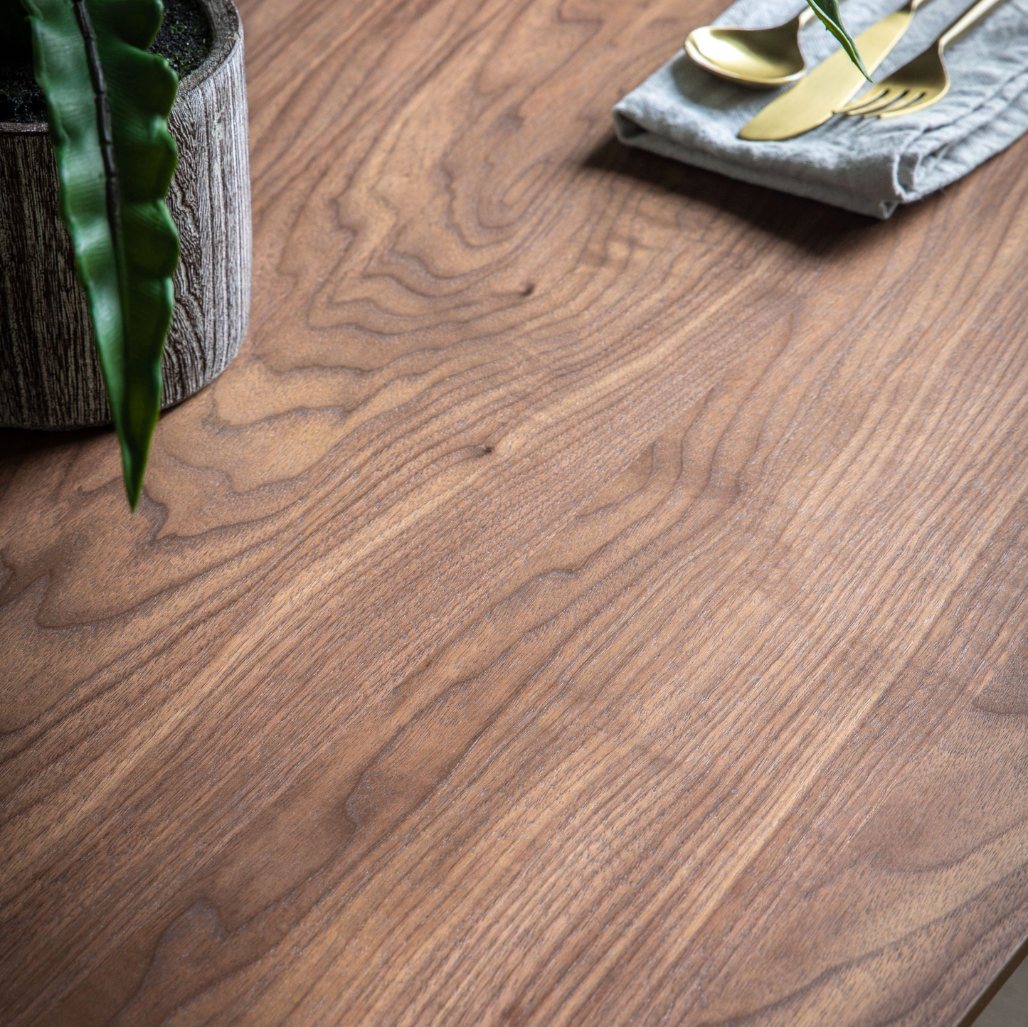 Astley Rectangular Dining Table (Walnut)