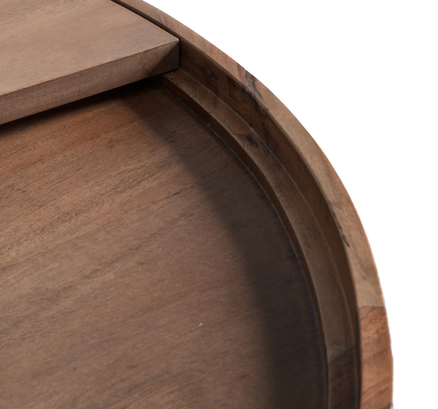 Swivel Storage Coffee Table D80cm