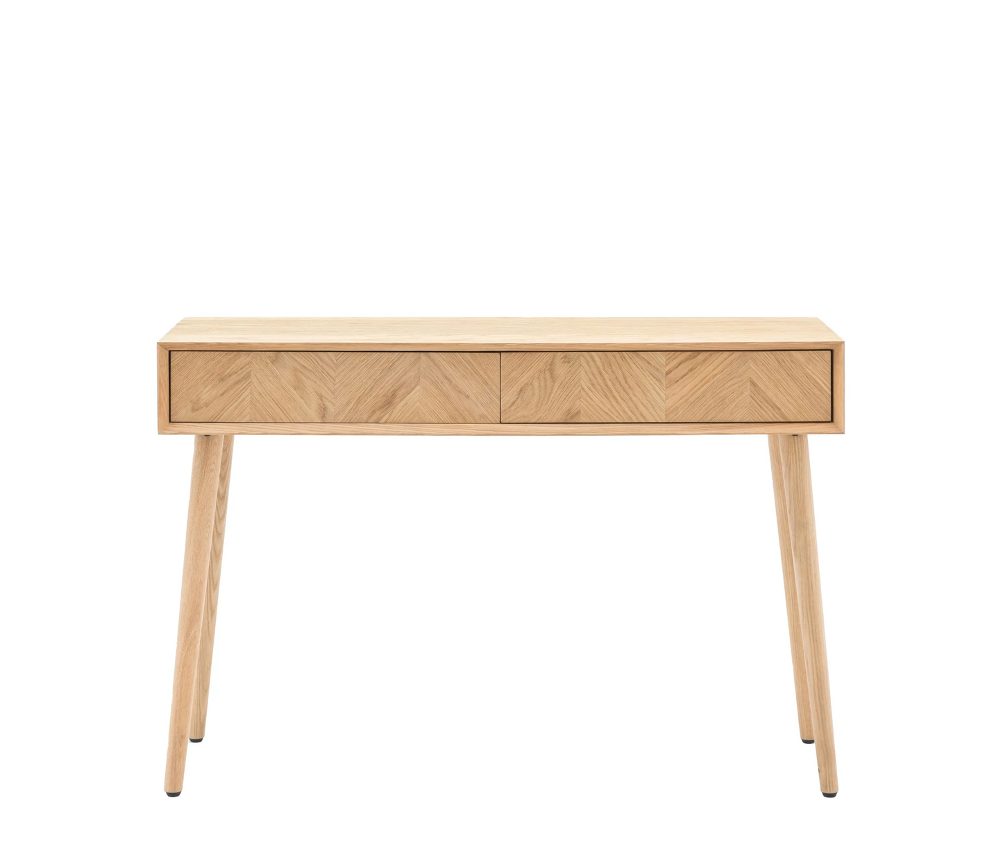 Milano Oak Console Table with drawers