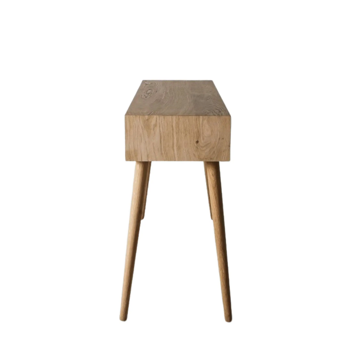 Milano Oak Console Table with drawers