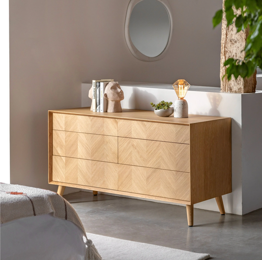 Milano 6 Drawer Chest of Drawers