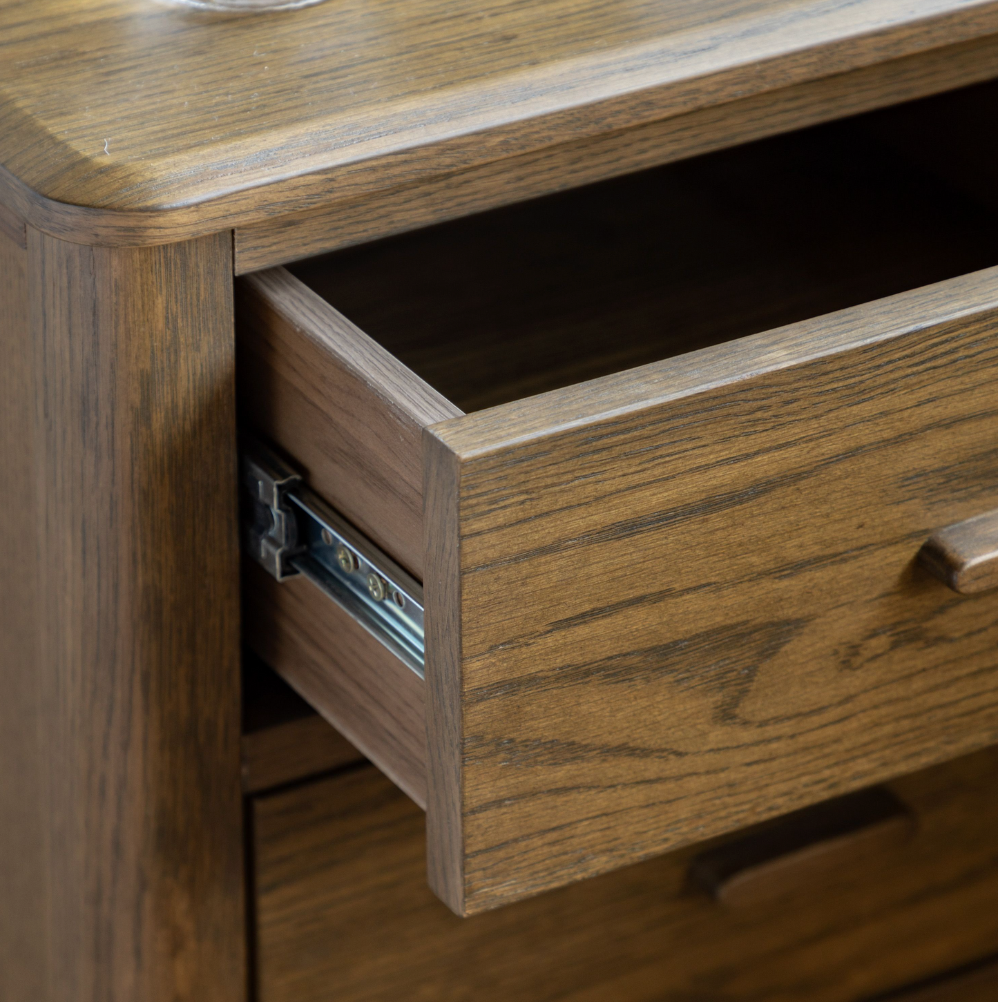 Camden 2 Drawer Bedside Table (walnut)
