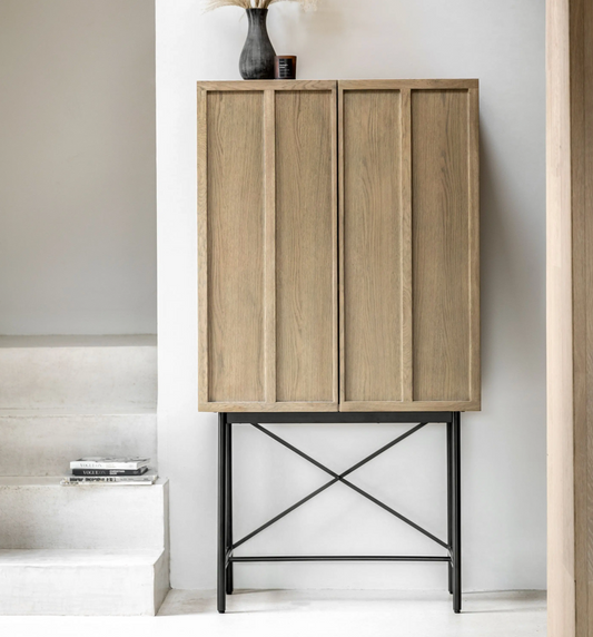Panelled Drinks Cabinet