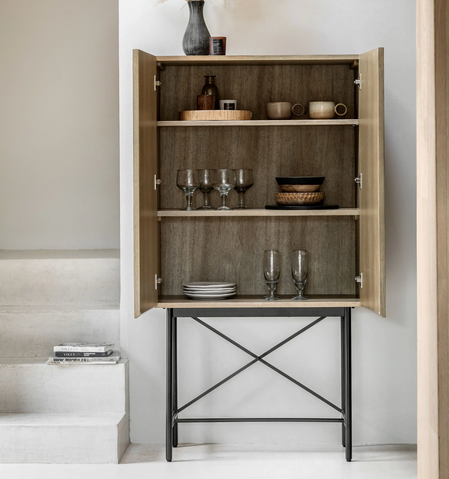 Panelled Drinks Cabinet