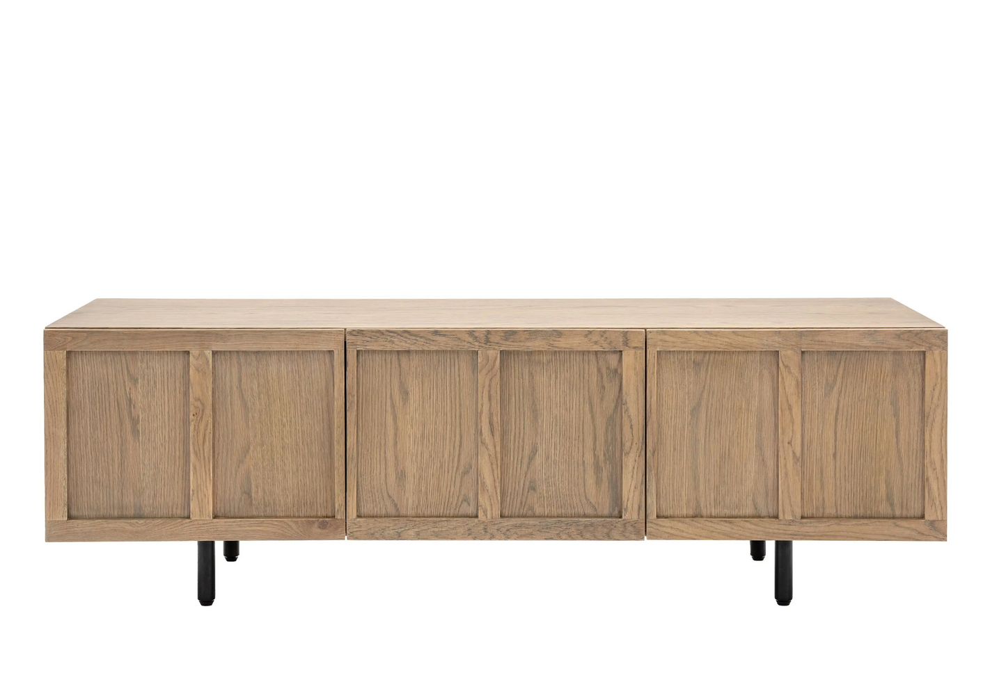 Panelled Media Unit 126cm