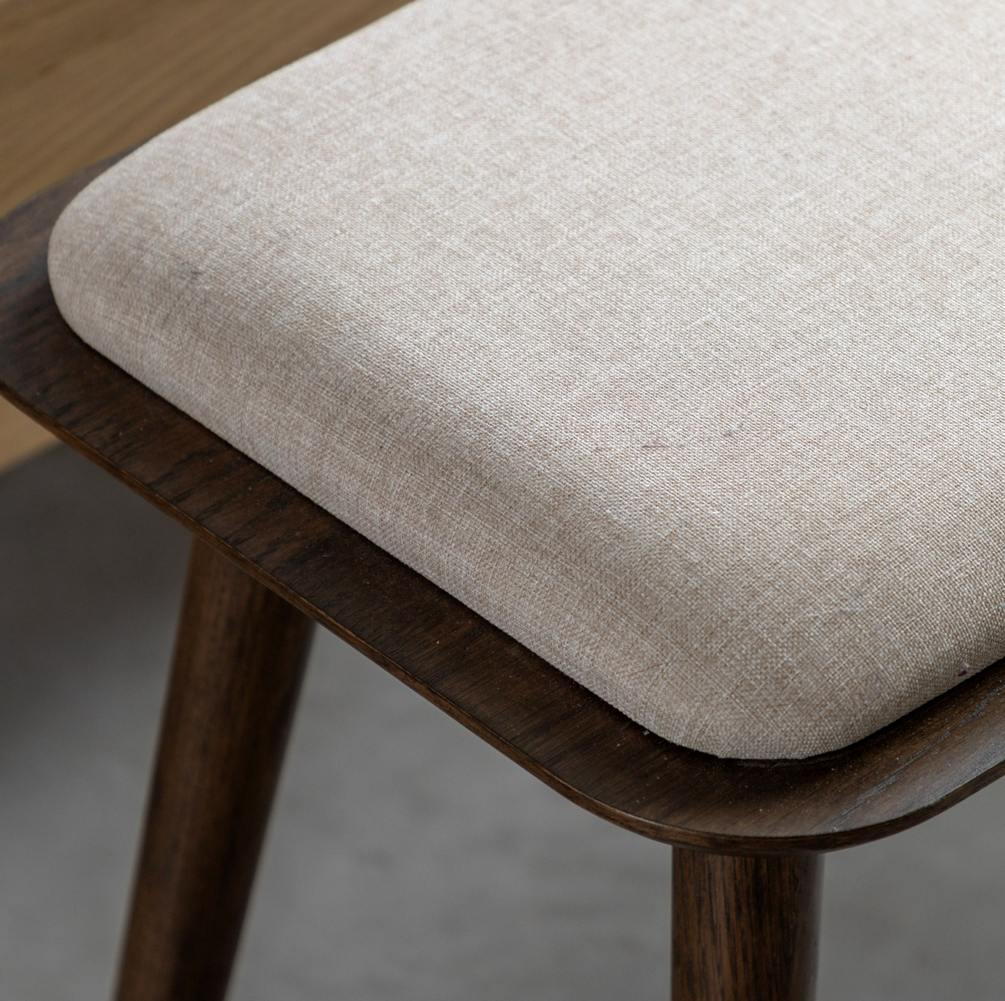 Hatfield Smoked Oak Dining Bench