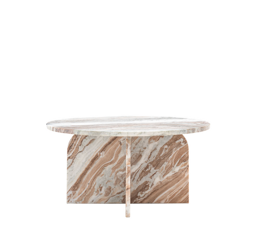 Marble Coffee Table D80cm