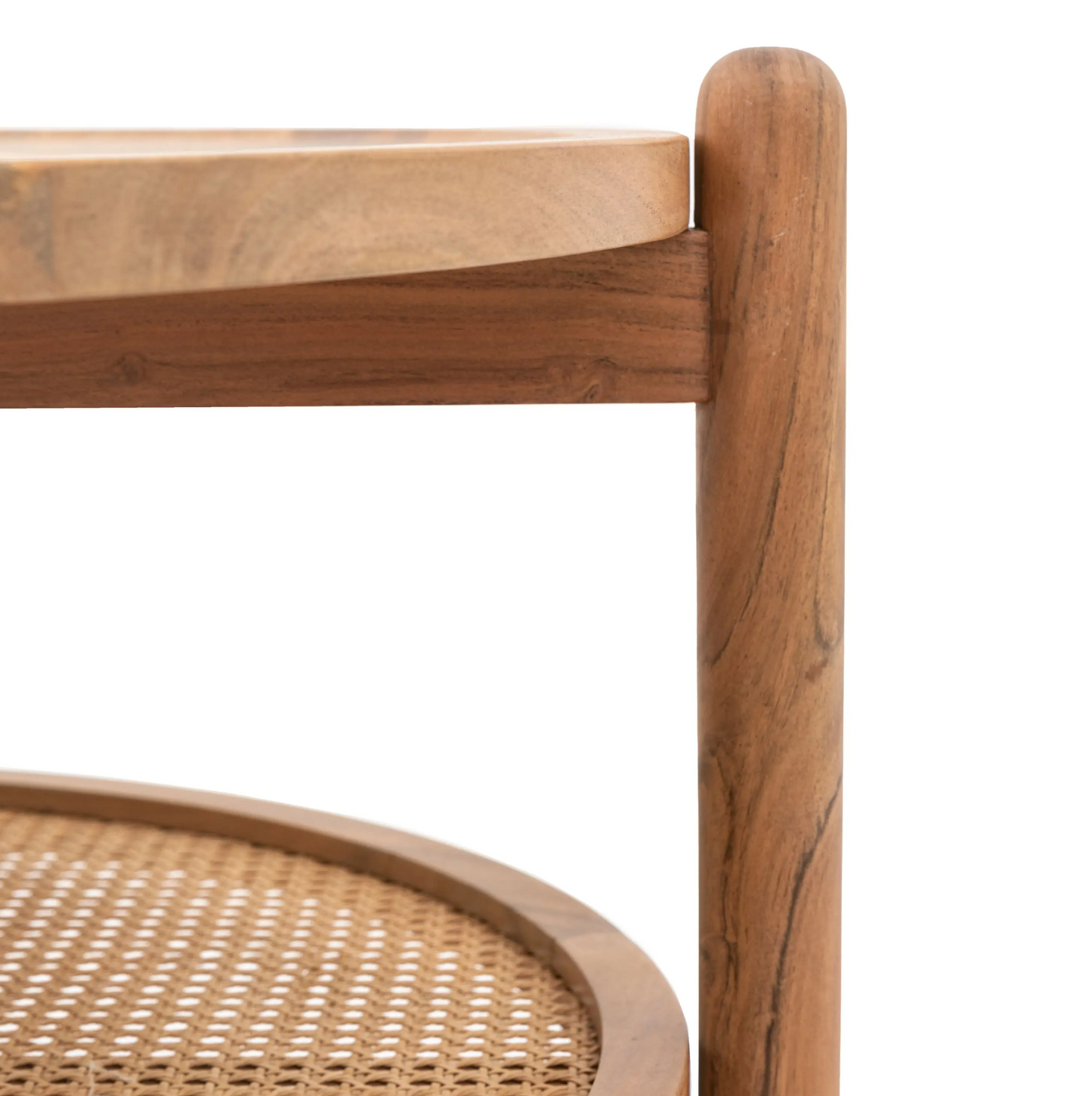 Cannes Rattan Coffee Table D80cm