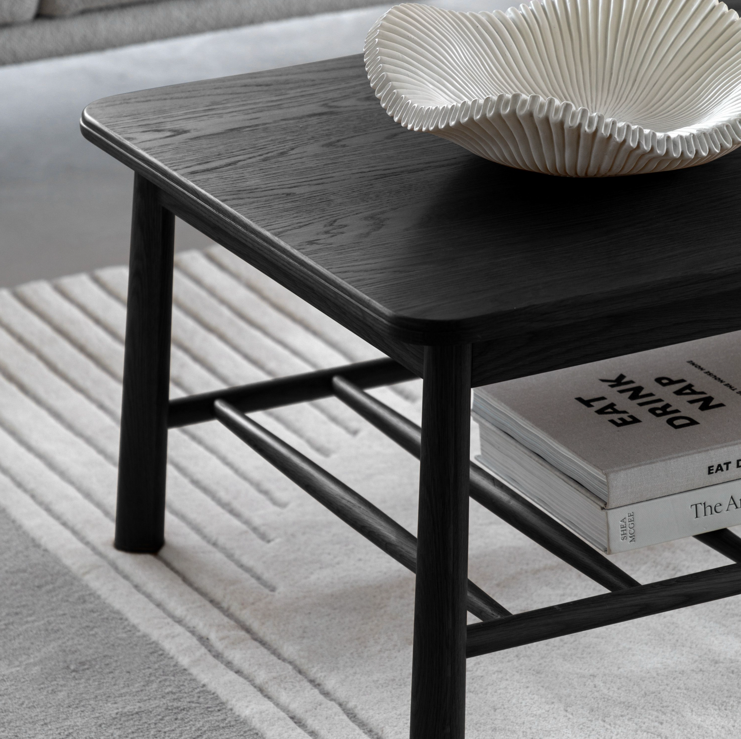 Wycombe Rectangle Coffee Table (black)