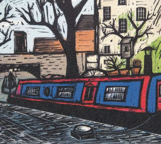 Regent Canal Walk - Birthday Card