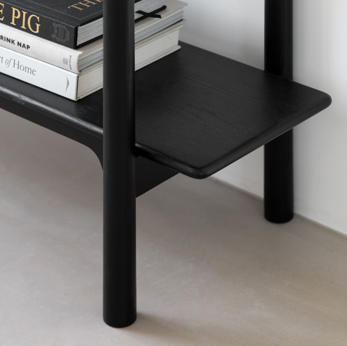 Wycombe Open Shelving Display (Black)