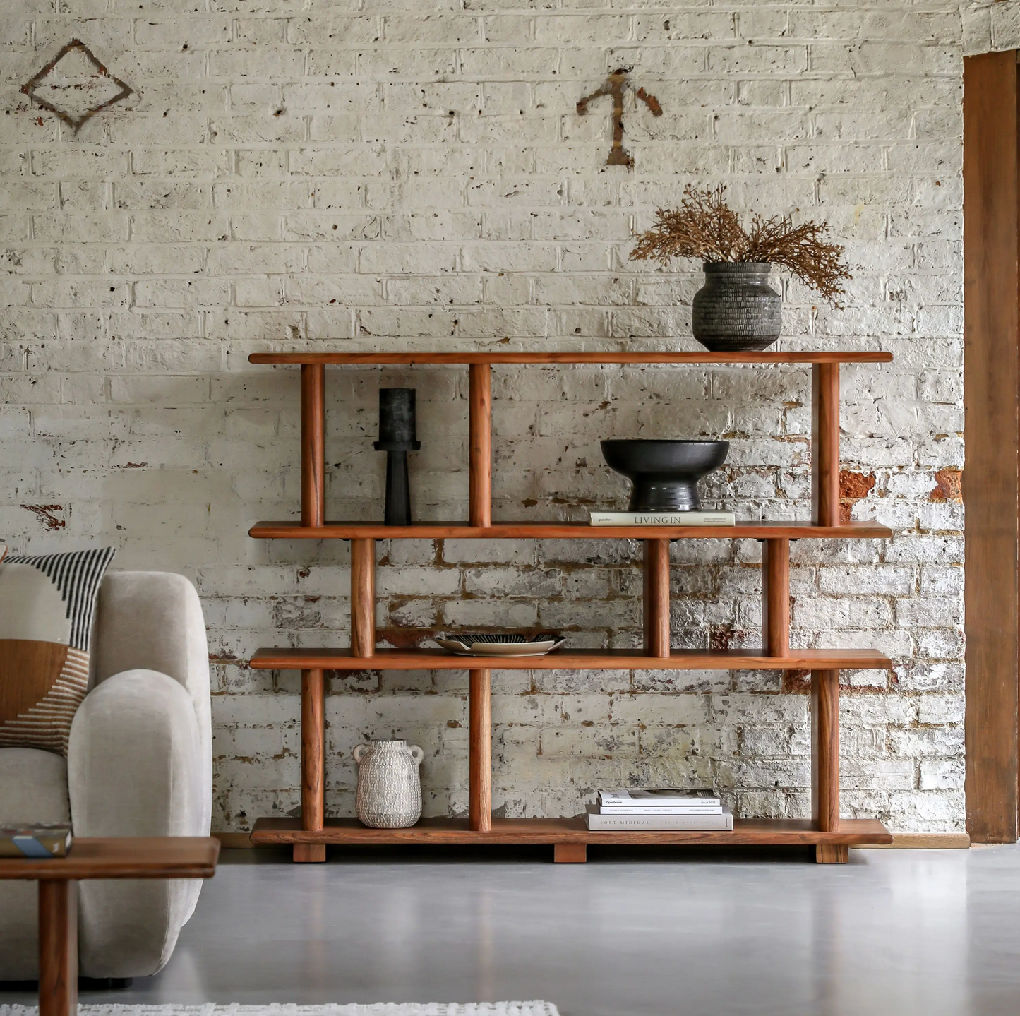 Borden Open Shelving Display