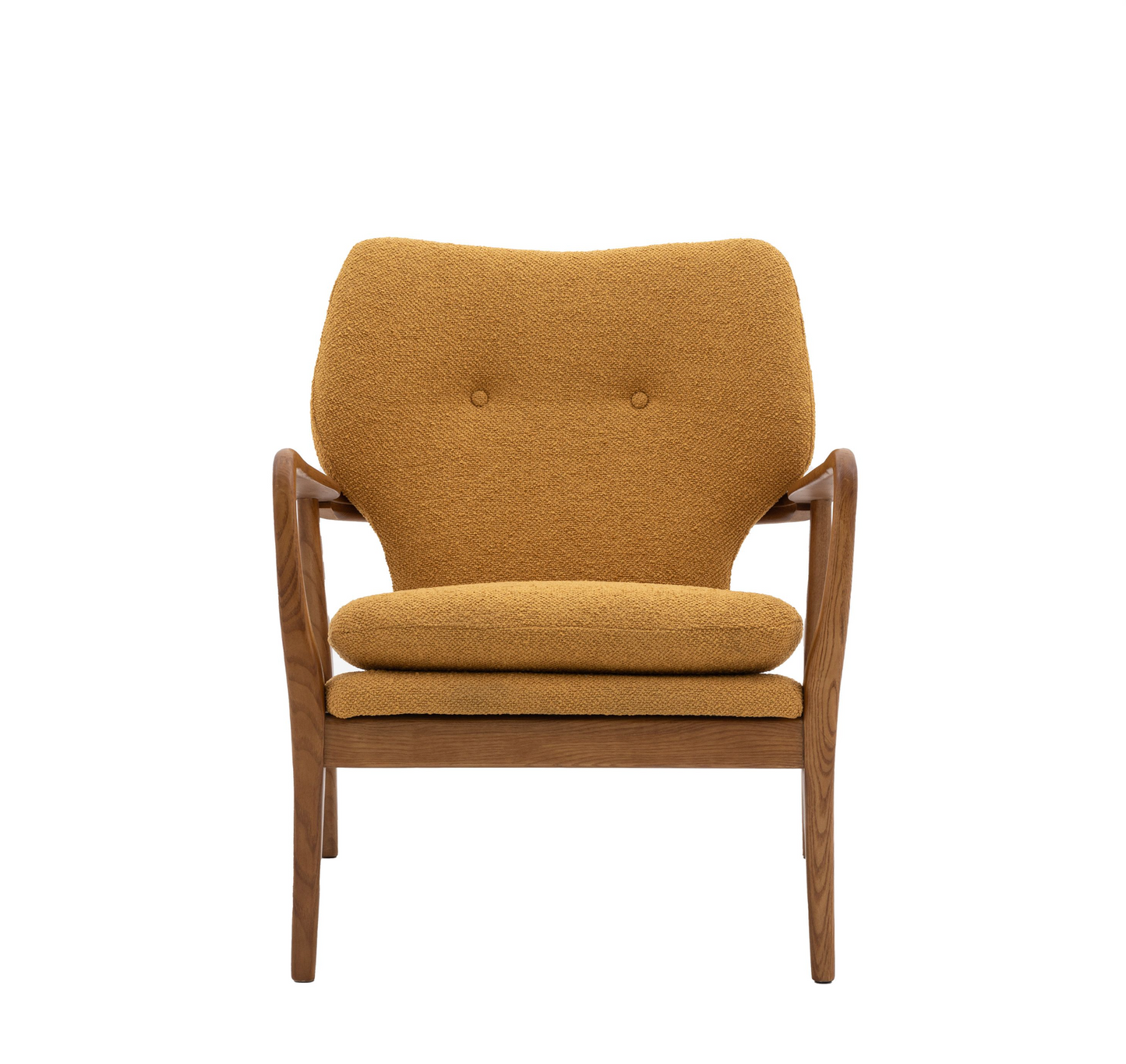 Ochre Mid Century Armchair