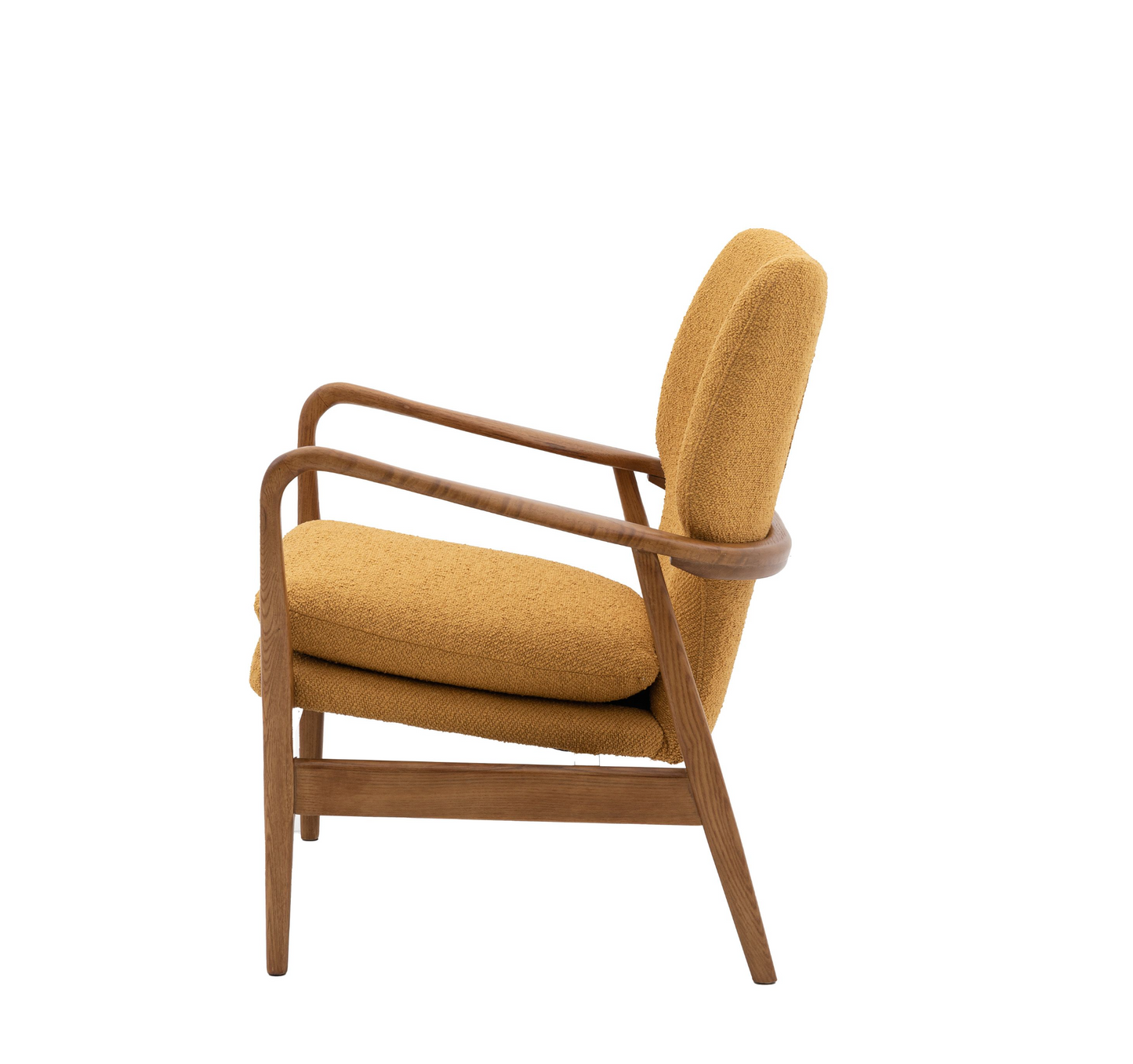 Ochre Mid Century Armchair