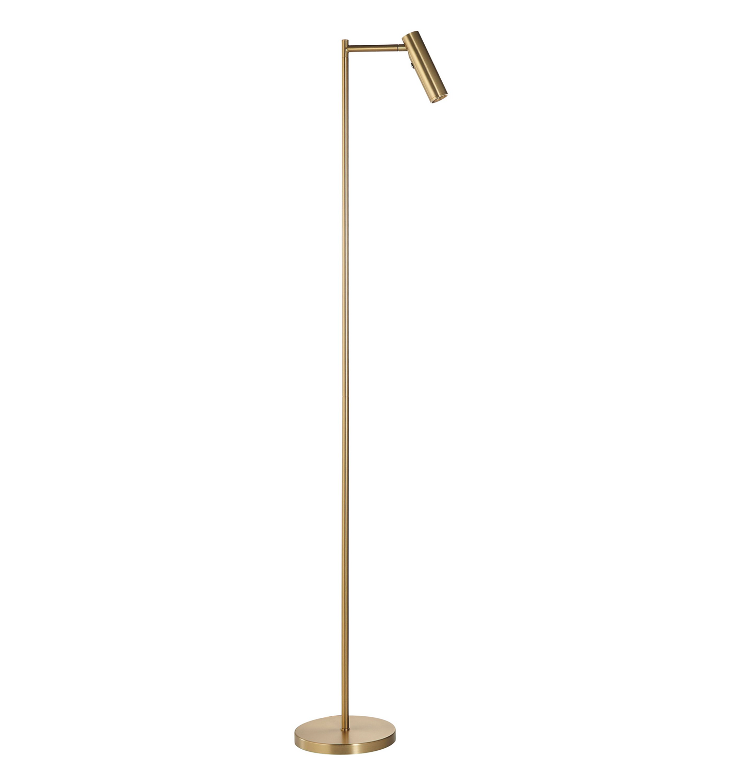 Dedicated Reader Floor Lamp (brass)