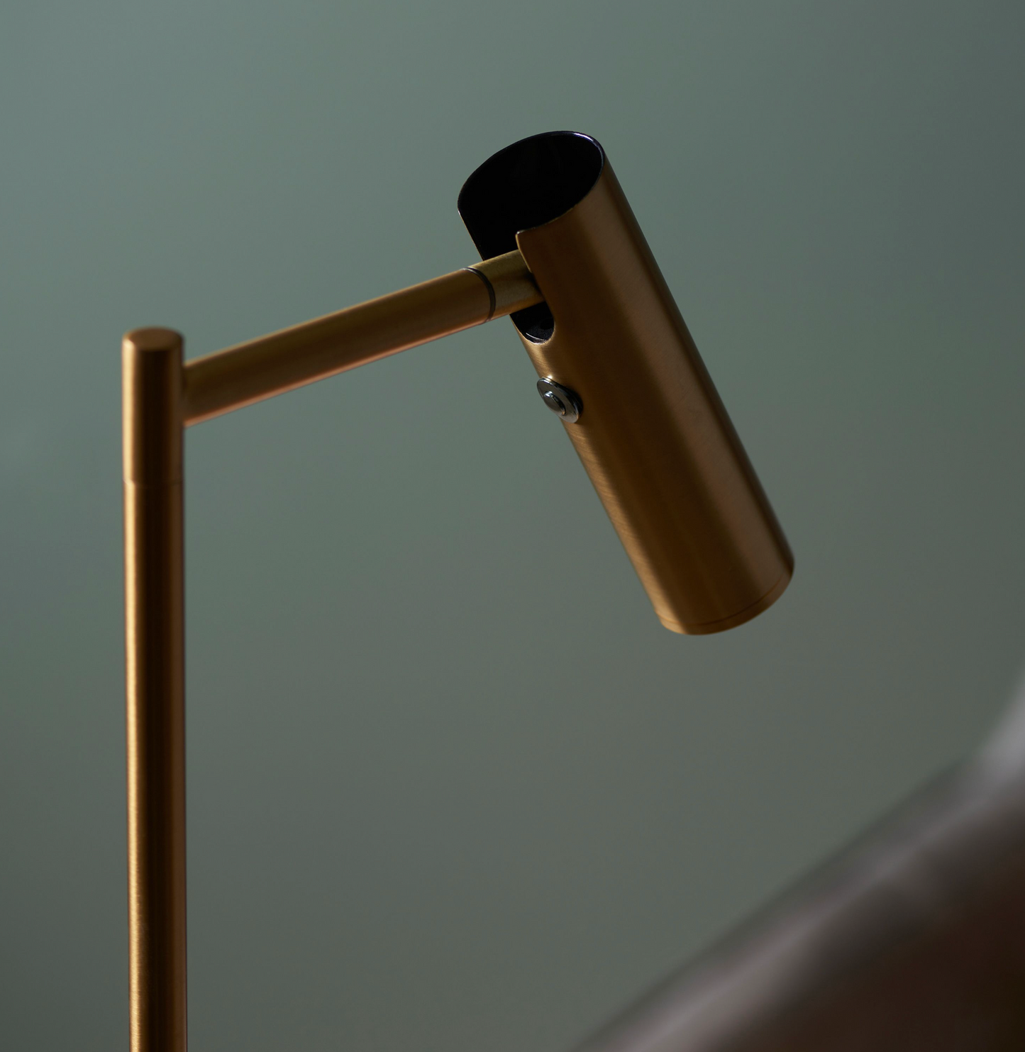 Dedicated Reader Floor Lamp (brass)