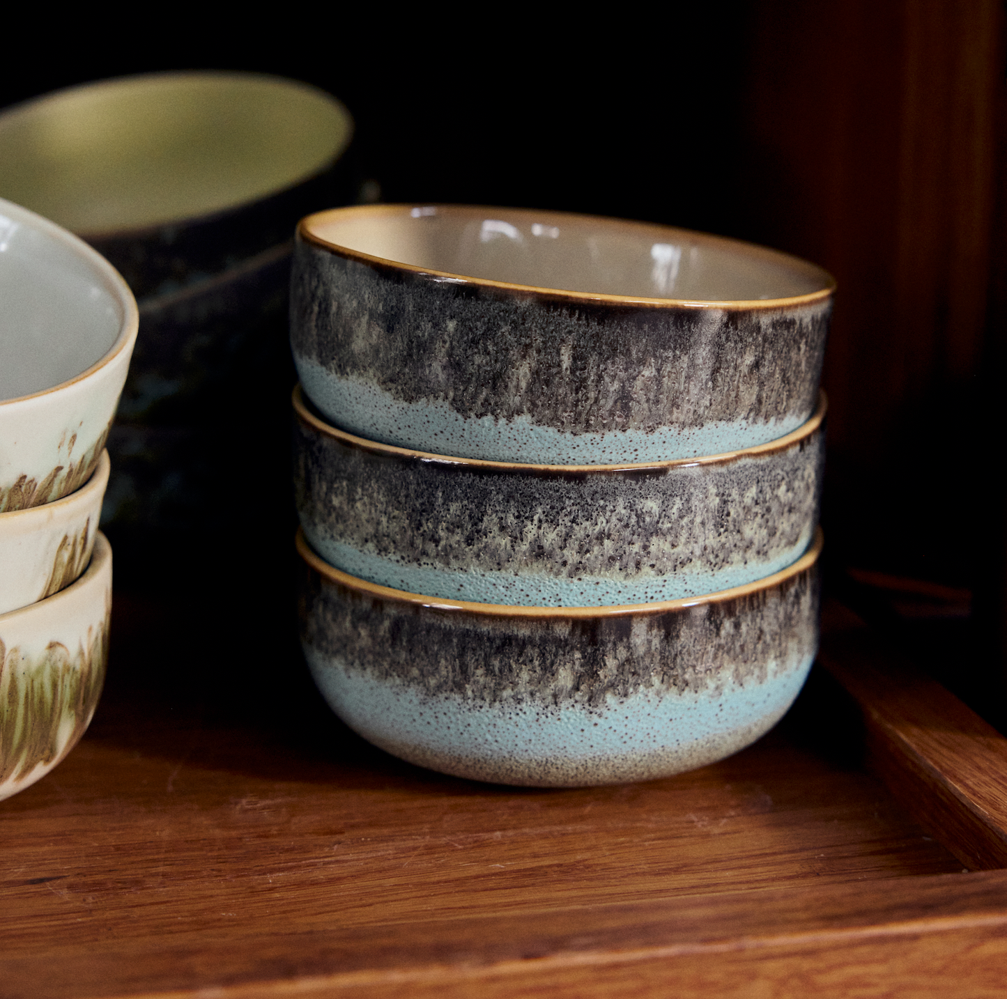 70s ceramics: tapas bowl (Thicket)