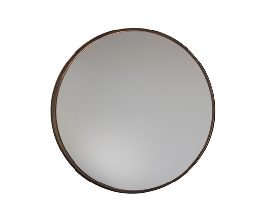 Round Bronze Mirror D61cm