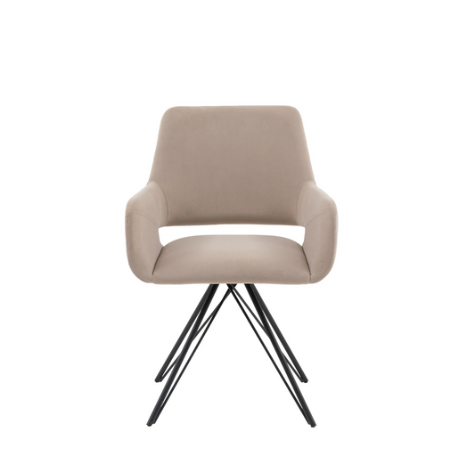 Livorno Swivel Dining Chair (sand)