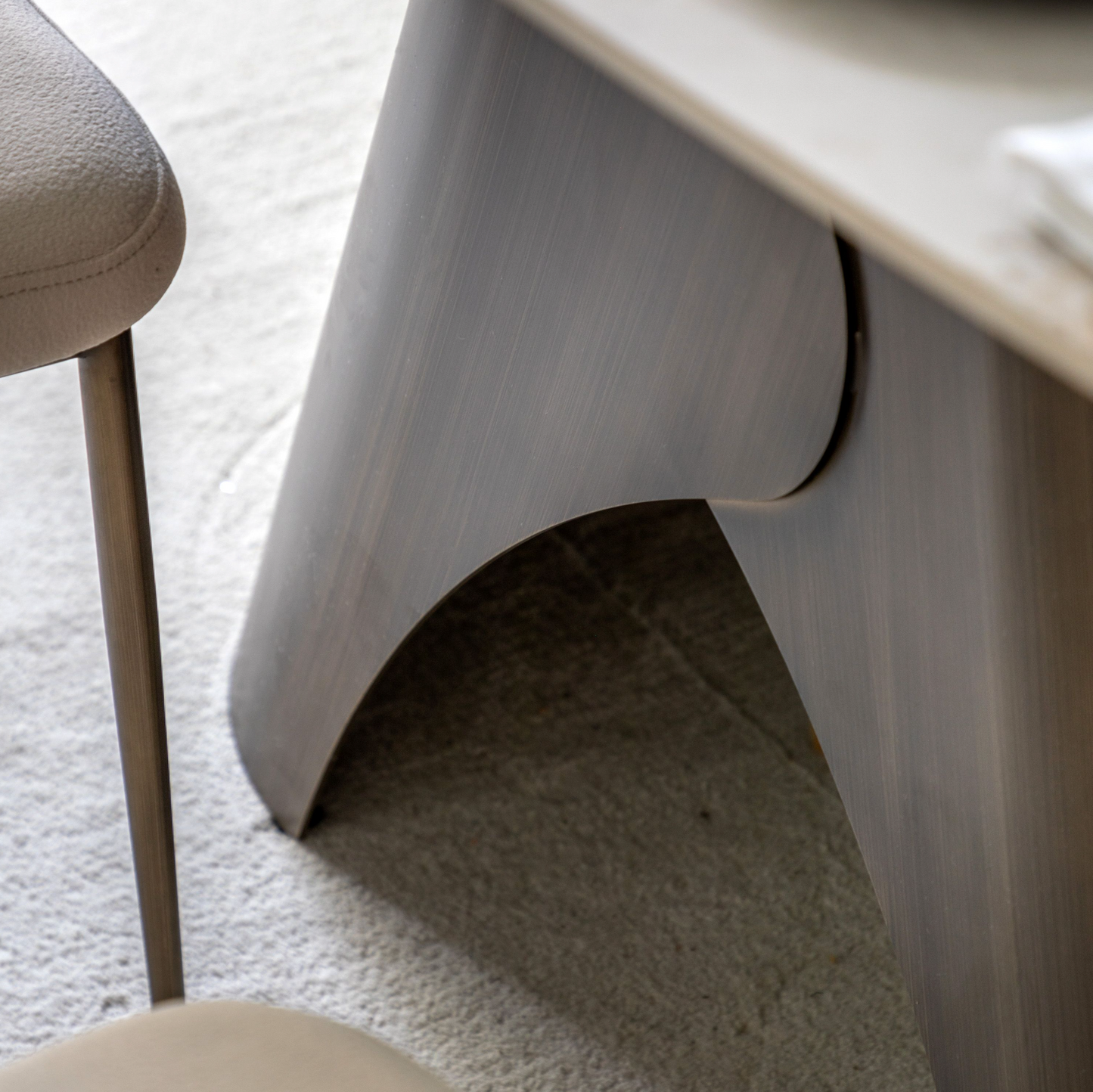 Bresso Ceramic Extendable Dining Table