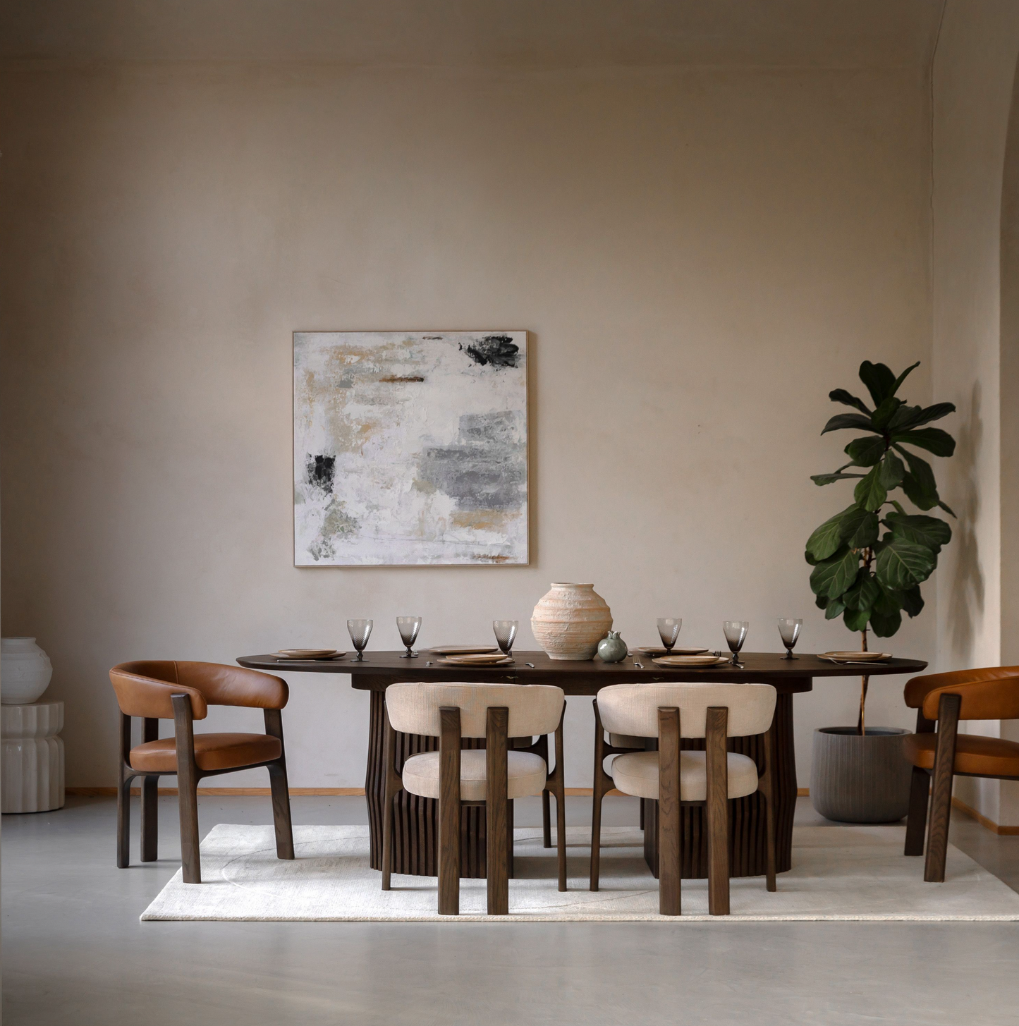 Onda Extendable Dining Table (Rectangular)