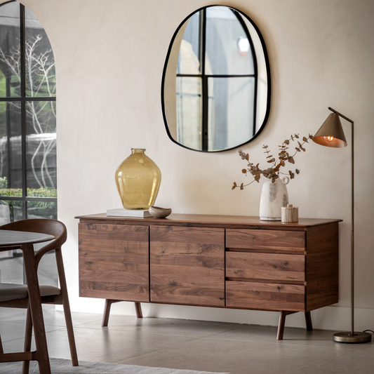 Madrid Sideboard - 2 Door 3 Drawer (walnut)