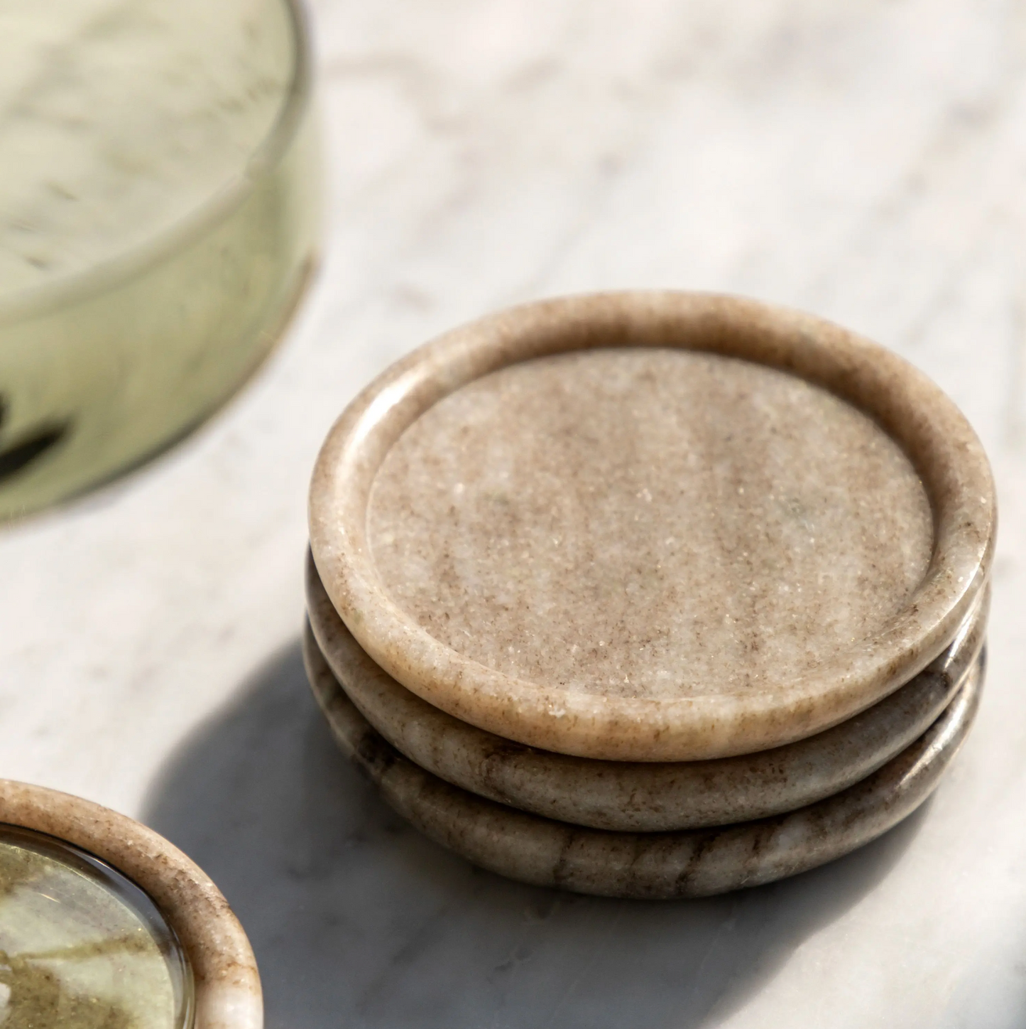 Novi Marble Coaster (Set of 4)