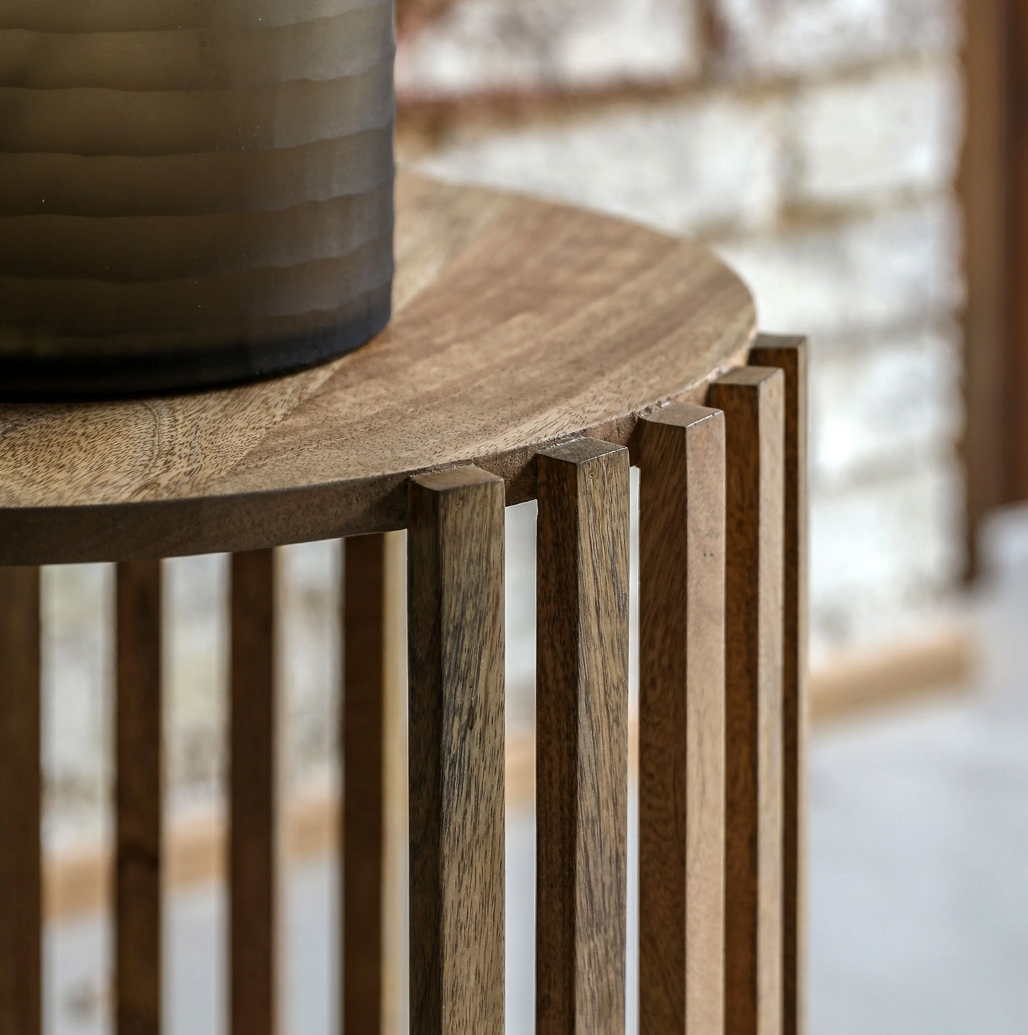 Voss Side Table with storage D42cm