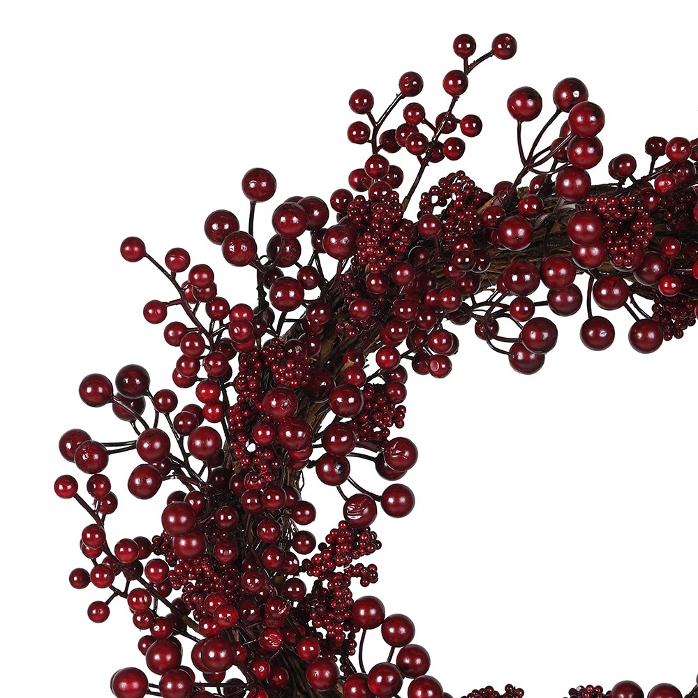 Red Berries Wreath D50cm