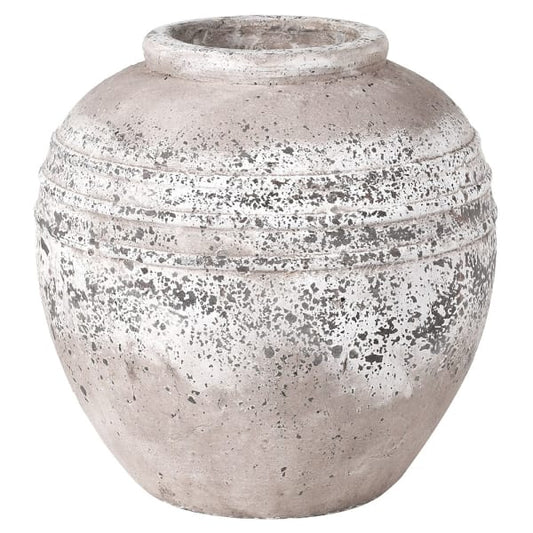 Distressed Stone Vase