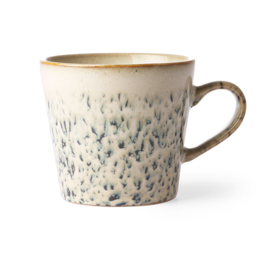 70s ceramics: cappuccino mug (Hail)