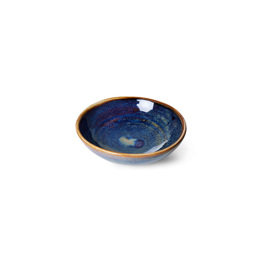 Chef ceramics: small dish (Rustic Blue)