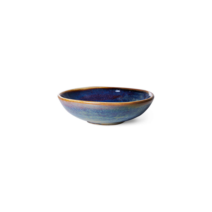 Chef ceramics: small dish (Rustic Blue)