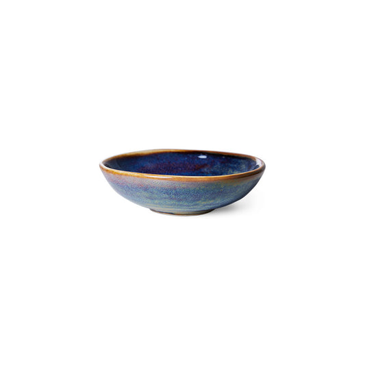 Chef ceramics: small dish (Rustic Blue)