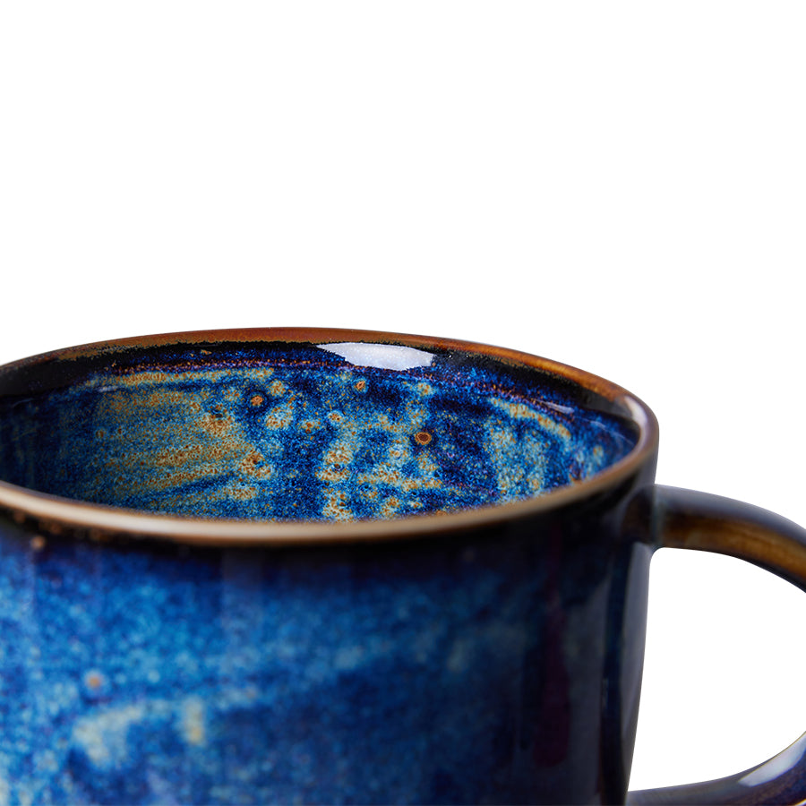 Chef ceramics: mug (Rustic Blue)