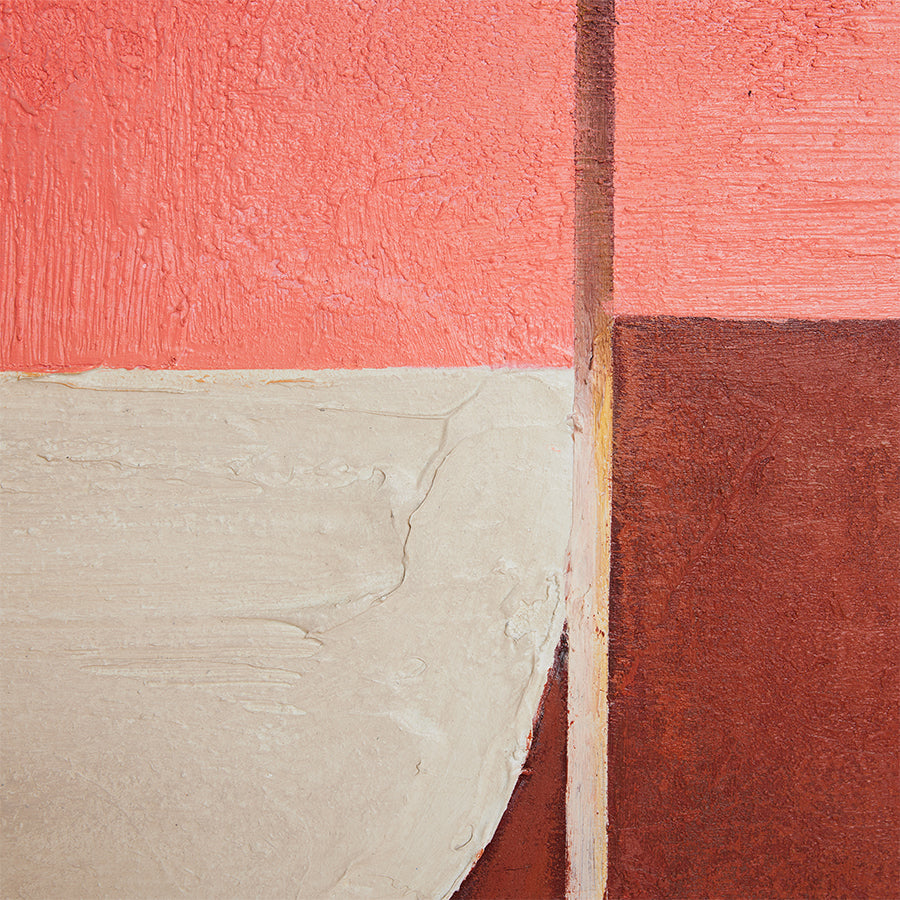 Framed artwork "Roseate Hues" 107 x 127cm