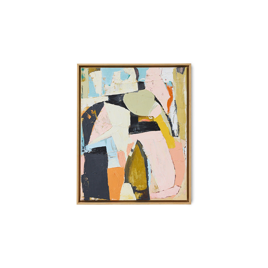 Framed artwork "Colour Compliment" 43 x 53cm