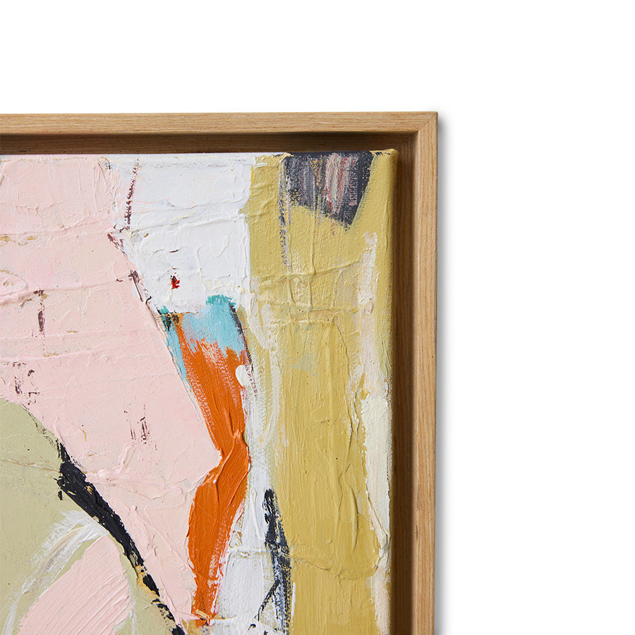 Framed artwork "Colour Compliment" 43 x 53cm
