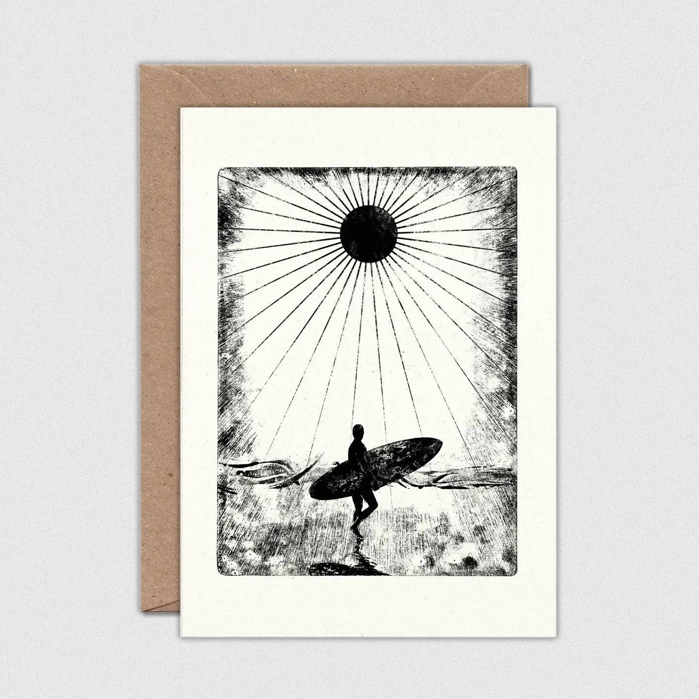 Chasing Waves - Birthday Card
