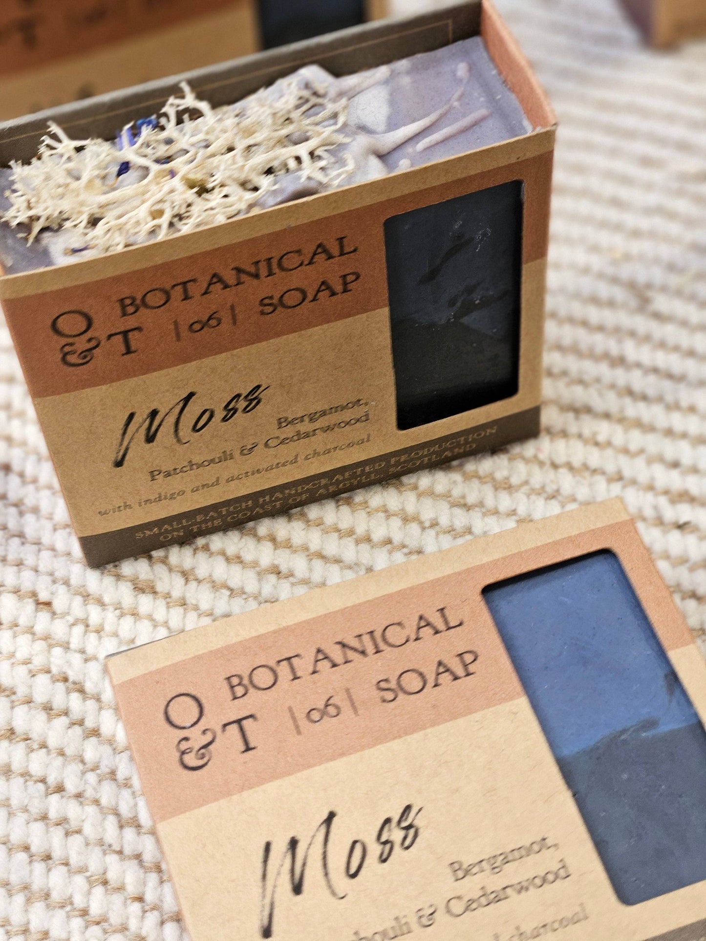 Moss Botanical Soap Bar | Bergamot & Patchouli  |  100g Bar