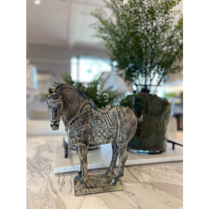 Rustic Style Horse Ornament