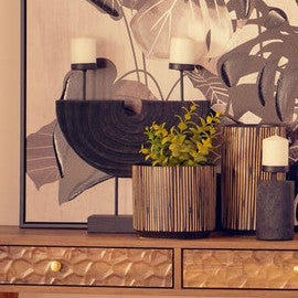 Kiso Ceramic Planter (D18cm)