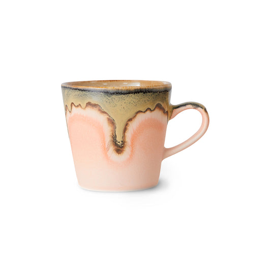 70s ceramics: americano mug (Blossom)
