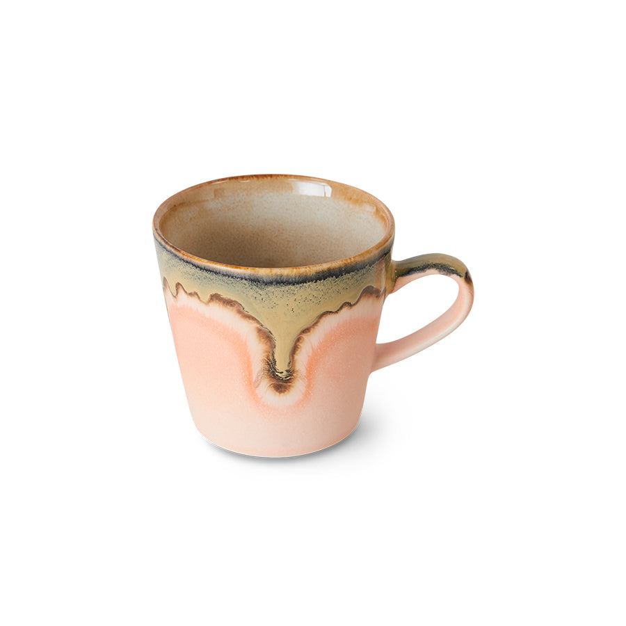 70s ceramics: americano mug (Blossom)