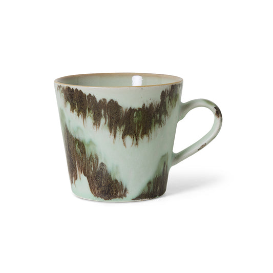 70s ceramics: cappuccino mug (Tide)
