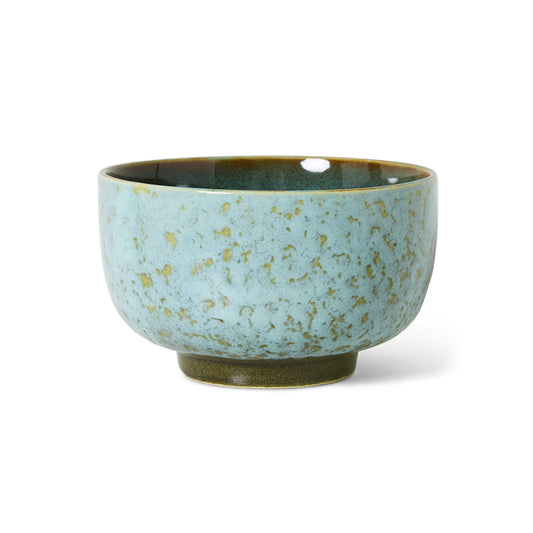 70s ceramics: noodle bowl (Verdigris)