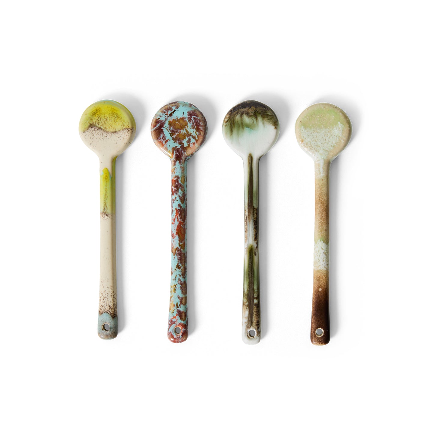 70s ceramics: spoons (Blend) Set of 4