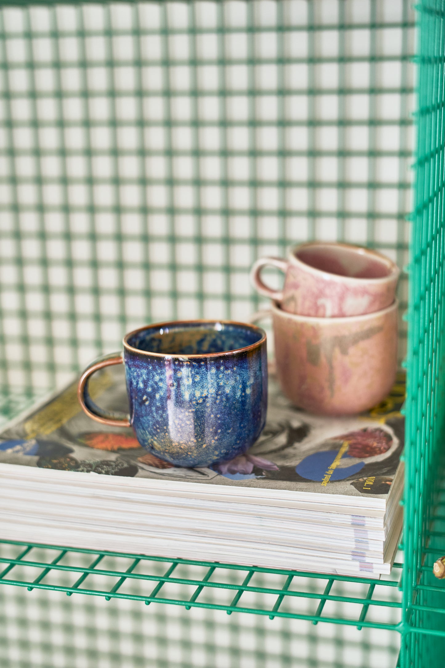Chef ceramics: mug (Rustic Blue)