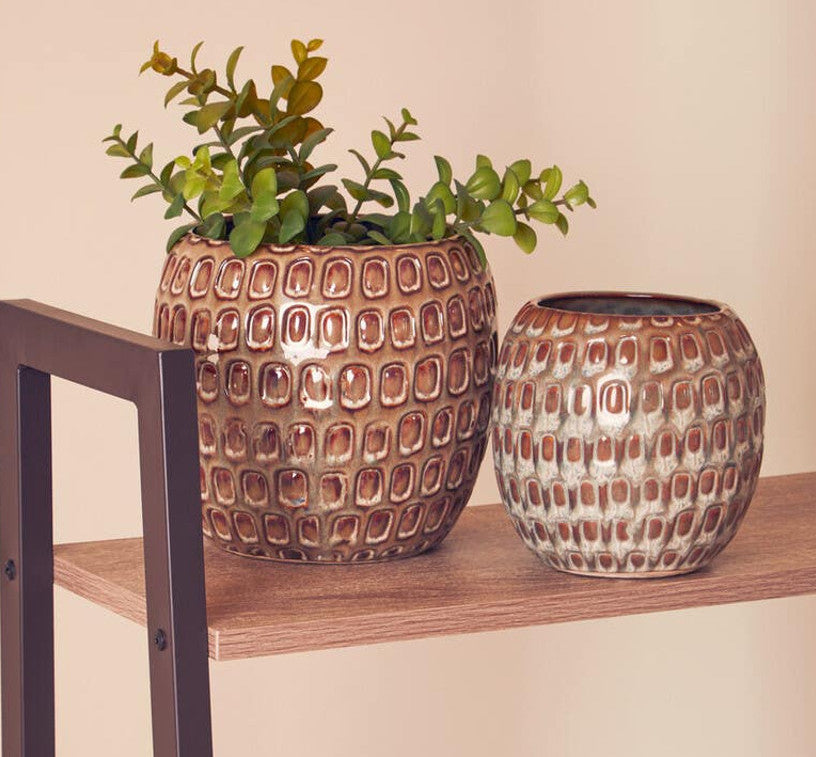 Yana Ceramic Planter (D15cm)